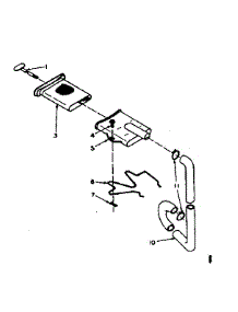 Filter Assembly parts for Kenmore Washer 110.6603300 (1106603300, 110 6603300) from AppliancePartsPros.com