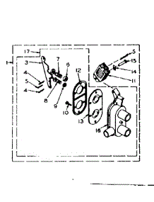 Two Way Valve Assembly parts for Kenmore Washer 110.6604451 (1106604451, 110 6604451) from AppliancePartsPros.com