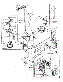 Water System parts for Kenmore Washer 110.6604752 (1106604752, 110 6604752) from AppliancePartsPros.com