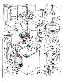 Machine Sub-Assembly parts for Kenmore Washer 110.6605401 (1106605401, 110 6605401) from AppliancePartsPros.com