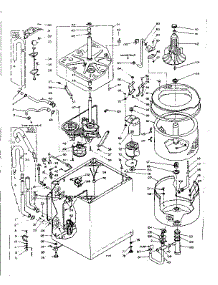 Machine Sub-Assembly parts for Kenmore Washer 110.6605601 (1106605601, 110 6605601) from AppliancePartsPros.com