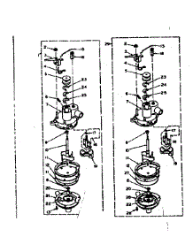 Pump Assembly parts for Kenmore Washer 110.6605650 (1106605650, 110 6605650) from AppliancePartsPros.com