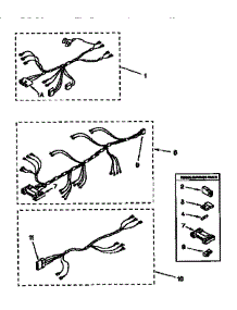Wiring Harness parts for Kenmore Dryer 110.66071690 (11066071690, 110 66071690) from AppliancePartsPros.com