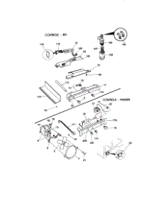 Controls parts for Kenmore Refrigerator 253.58672895 (25358672895, 253 58672895) from AppliancePartsPros.com