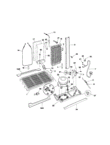System parts for Kenmore Refrigerator 253.58672895 (25358672895, 253 58672895) from AppliancePartsPros.com