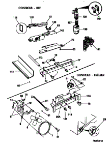Control parts for Kenmore Refrigerator 253.58677890 (25358677890, 253 58677890) from AppliancePartsPros.com