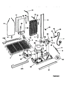 Unit Parts parts for Kenmore Refrigerator 253.58677890 (25358677890, 253 58677890) from AppliancePartsPros.com