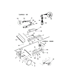 Controls parts for Kenmore Refrigerator 253.58677892 (25358677892, 253 58677892) from AppliancePartsPros.com