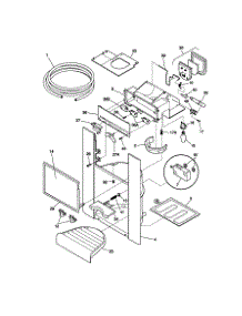 Dispenser parts for Kenmore Refrigerator 253.58677893 (25358677893, 253 58677893) from AppliancePartsPros.com