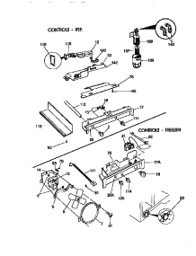 Controls parts for Kenmore Refrigerator 253.58682891 (25358682891, 253 58682891) from AppliancePartsPros.com