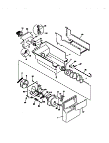 Ice Container parts for Kenmore Refrigerator 253.58682893 (25358682893, 253 58682893) from AppliancePartsPros.com