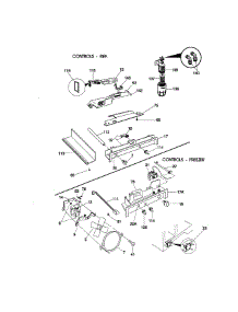 Controls parts for Kenmore Refrigerator 253.58682895 (25358682895, 253 58682895) from AppliancePartsPros.com