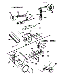 Control parts for Kenmore Refrigerator 253.58685890 (25358685890, 253 58685890) from AppliancePartsPros.com