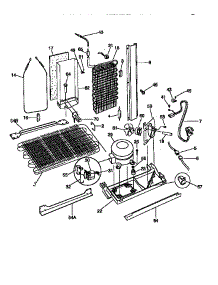 Unit Parts parts for Kenmore Refrigerator 253.58685890 (25358685890, 253 58685890) from AppliancePartsPros.com
