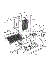 System parts for Kenmore Refrigerator 253.58685892 (25358685892, 253 58685892) from AppliancePartsPros.com