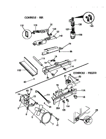 Controls parts for Kenmore Refrigerator 253.58685892 (25358685892, 253 58685892) from AppliancePartsPros.com