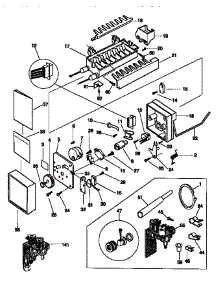 Icemaker parts for Frigidaire Refrigerator 25358687890 from AppliancePartsPros.com