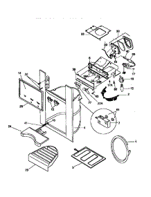Ice & Water Dispenser parts for Kenmore Refrigerator 253.58687891 (25358687891, 253 58687891) from AppliancePartsPros.com