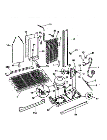 System parts for Kenmore Refrigerator 253.58687892 (25358687892, 253 58687892) from AppliancePartsPros.com