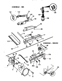 Controls parts for Kenmore Refrigerator 253.58687892 (25358687892, 253 58687892) from AppliancePartsPros.com