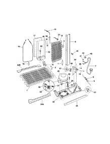 System parts for Kenmore Refrigerator 253.58687895 (25358687895, 253 58687895) from AppliancePartsPros.com