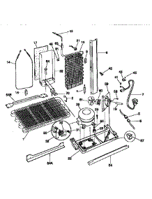 System parts for Kenmore Refrigerator 253.58689891 (25358689891, 253 58689891) from AppliancePartsPros.com