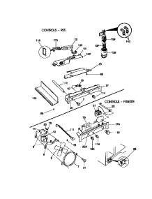 Controls parts for Kenmore Refrigerator 253.58689892 (25358689892, 253 58689892) from AppliancePartsPros.com