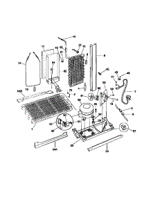 System parts for Kenmore Refrigerator 253.58689892 (25358689892, 253 58689892) from AppliancePartsPros.com
