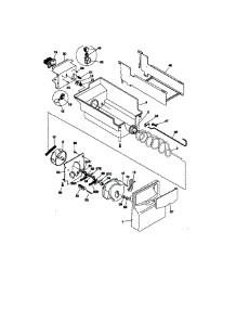 Ice Container parts for Kenmore Refrigerator 253.58689893 (25358689893, 253 58689893) from AppliancePartsPros.com