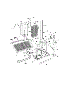 System parts for Kenmore Refrigerator 253.58689893 (25358689893, 253 58689893) from AppliancePartsPros.com