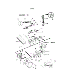 Controls parts for Kenmore Refrigerator 253.58689894 (25358689894, 253 58689894) from AppliancePartsPros.com