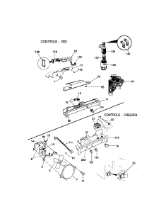 Controls parts for Kenmore Refrigerator 253.59487993 (25359487993, 253 59487993) from AppliancePartsPros.com