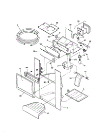Dispenser parts for Kenmore Refrigerator 253.59682990 (25359682990, 253 59682990) from AppliancePartsPros.com