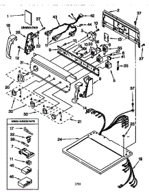 Top And Console parts for Kenmore Dryer 110.68974890 (11068974890, 110 68974890) from AppliancePartsPros.com