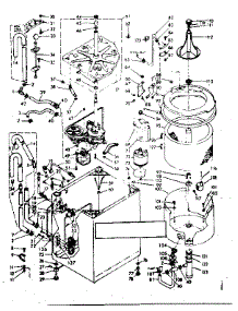Machine Sub-Assembly parts for Kenmore Washer 110.6904401 (1106904401, 110 6904401) from AppliancePartsPros.com
