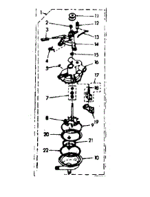 Pump Assembly parts for Kenmore Washer 110.6904502 (1106904502, 110 6904502) from AppliancePartsPros.com