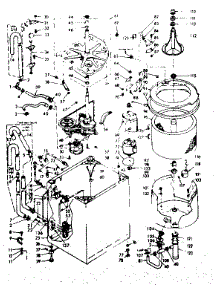 Machine Sub-Assembly parts for Kenmore Washer 110.6904553 (1106904553, 110 6904553) from AppliancePartsPros.com