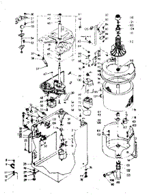 Machine Sub-Assembly parts for Kenmore Washer 110.6904752 (1106904752, 110 6904752) from AppliancePartsPros.com