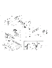 Top And Console Assembly parts for Kenmore Washer 110.6905401 (1106905401, 110 6905401) from AppliancePartsPros.com