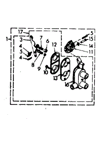 Two Way Valve Assembly parts for Kenmore Washer 110.6905500 (1106905500, 110 6905500) from AppliancePartsPros.com