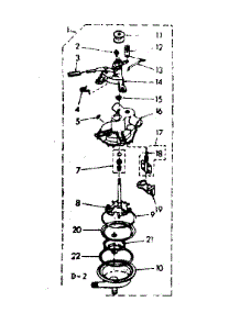 Pump Assembly parts for Kenmore Washer 110.6905500 (1106905500, 110 6905500) from AppliancePartsPros.com