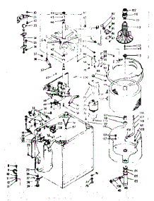 Machine Sub-Assembly parts for Kenmore Washer 110.6905650 (1106905650, 110 6905650) from AppliancePartsPros.com