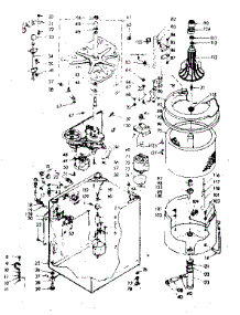 Machine Sub-Assembly parts for Kenmore Washer 110.6905750 (1106905750, 110 6905750) from AppliancePartsPros.com