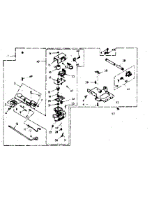 Burner Assembly parts for Kenmore Washer Dryer Combo 110.6909501 (1106909501, 110 6909501) from AppliancePartsPros.com