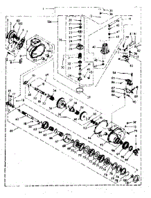 Transmission Assembly parts for Kenmore Washer Dryer Combo 110.6909501 (1106909501, 110 6909501) from AppliancePartsPros.com