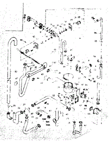 Water System parts for Kenmore Washer Dryer Combo 110.6910900 (1106910900, 110 6910900) from AppliancePartsPros.com