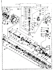 Speed Changer Assembly parts for Kenmore Washer Dryer Combo 110.6910910 (1106910910, 110 6910910) from AppliancePartsPros.com