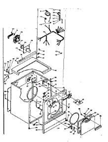 Machine Sub- Assembly parts for Kenmore Dryer 110.6207431 (1106207431, 110 6207431) from AppliancePartsPros.com