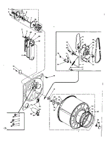 Bulkhead Assembly parts for Kenmore Dryer 110.6207502 (1106207502, 110 6207502) from AppliancePartsPros.com