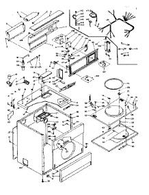 Machine Sub-Assembly parts for Kenmore Dryer 110.6207800 (1106207800, 110 6207800) from AppliancePartsPros.com